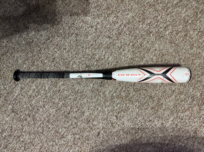 Easton Ghost X Composite USSSA Certified Bat (-10) 18 oz 28" (Used)