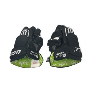 Used WinnWell AMP500 Junior Gloves Black 8" 11847-S000032808
