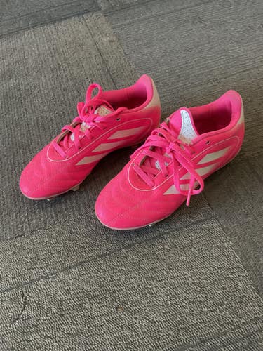 Used Adidas Soccer Cleats Pink Junior 02 11614-S000230251