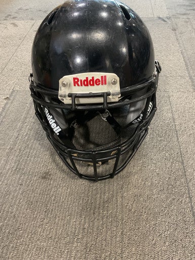 Used Riddell VICTOR FB Helmet Black LG 11614-S000230281