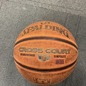 Used Spalding CROSS COURT Basketball Inter Outdoor 11614-S000230280