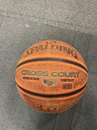 Used Spalding CROSS COURT Basketball Inter Outdoor 11614-S000230280