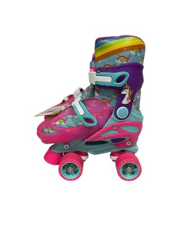 Used RollerDerby SKATES Junior Roller Quad Skates Pink Adjustable 11847-S000032652