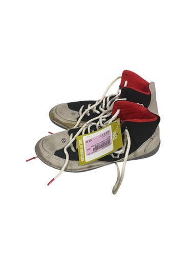 Used Rudis Wrestling Shoes White Senior 5.5 11847-S000032753