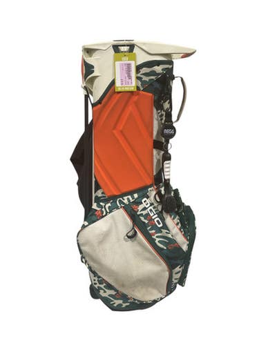 Used Ogio SILENCER Mens Stand Bag Green 11847-S000032792