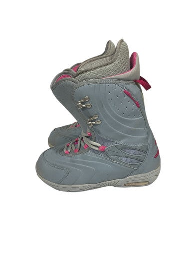 Used Burton SAPHIRE Womens Snowboard Boots Grey Senior 9 11847-S000031996