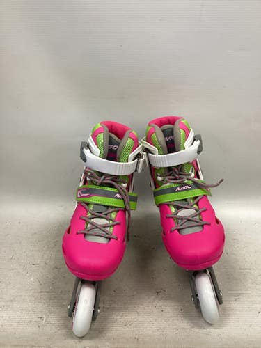 Used Avigo Junior Rec Fitness Skates White Adjustable 11851-S000042950