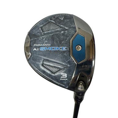 Used Callaway PARADYM AI SMOKE MAX Mens Fairway Wood RH 3 Wood 11506-S000295501