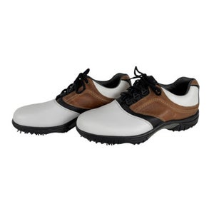 Used Foot Joy CONTOUR Mens Golf Shoes White Senior 9 11506-S000295557