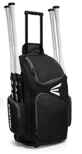 New Traveler Standup Wheeled Bag Black