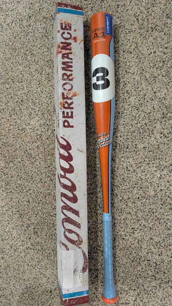 2025 Combat MFG Performance Racer Spec A1 Alloy BBCOR Certified Bat (-3) 29 oz 32" (New)