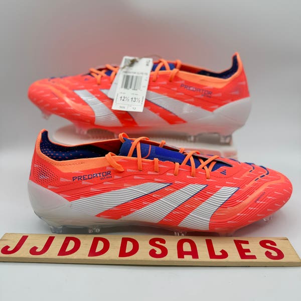 Adidas Predator Elite FG Soccer Cleats Coral Blaze Pack  display picture 1