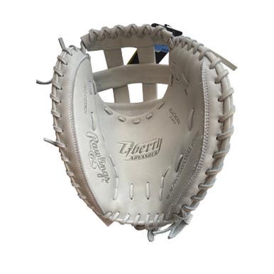 Used Rawlings LIBERTY ADVANCED BB/SB Catchers RH Throw White 34" 11883-S000157200