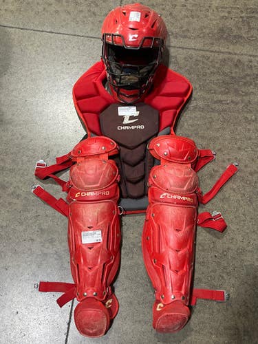 Used Champro YOUTH CATCHERS SET Catchers Equipment Other 11605-S000213344