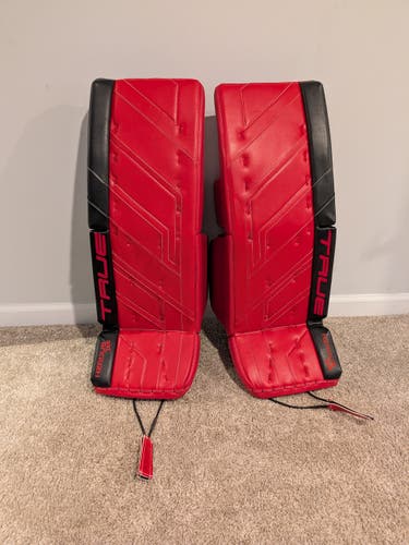 33+2 True HZRDUS 7X4 Goalie Leg Pads (Used)