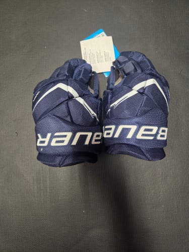 Bauer Vapor Flypro Gloves Junior 11" (New) navy/white