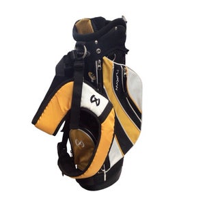 Used Maxfli JUNIOR STAND BAG Jr Stand Bag Black And Gold 11760-S000087578