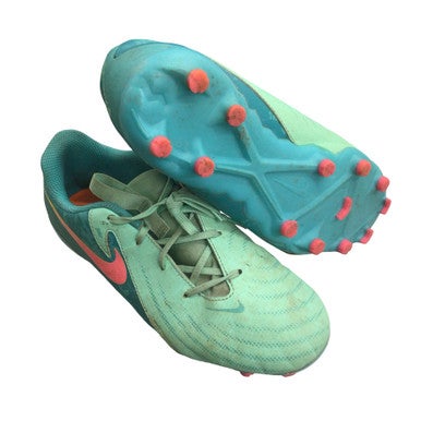 Used Nike Soccer Cleats Teal Youth 0.6.0 11760-S000087565