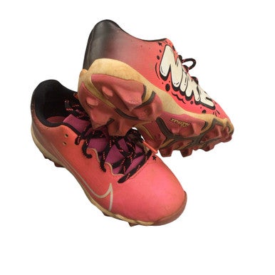 Used Nike DIAMOND BB/SB Cleats Pink Junior 01.5 11760-S000087566