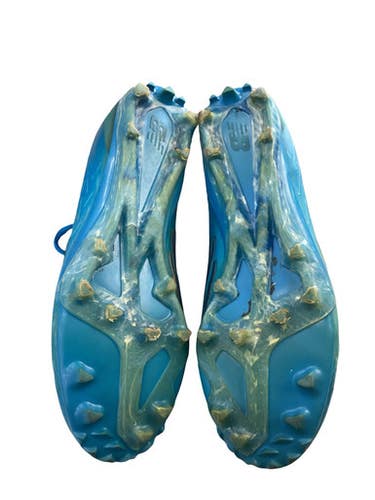 Used New Balance BURN LAX Cleats Mens Royal Blue Senior 8 11760-S000087513