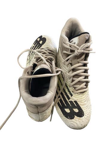 Used New Balance LAX Cleats Mens White Senior 8 11760-S000087511