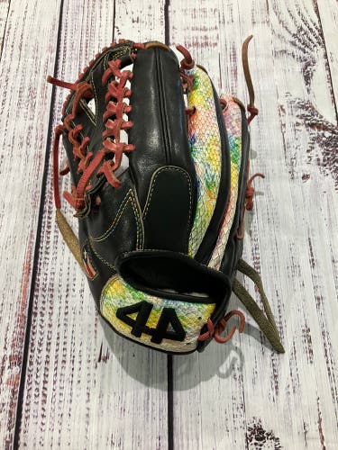 Black 44 Pro Signature Series LH Baseball Glove 12.75" (Used)