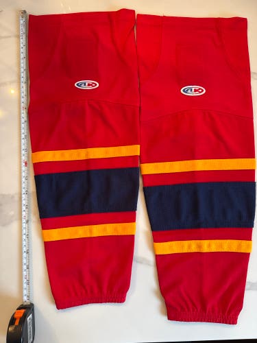 Florida Panthers - 21” Youth Small Athletic Knit Socks (New). Out of package never worn