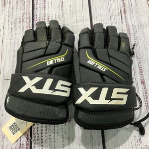 Gray STX Stallion 200 Lacrosse Gloves (Used)