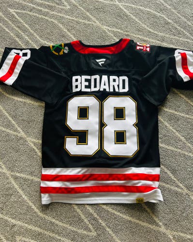 Chicago Blackhawks BEDARD Centennial Youth L/XL Unisex Jersey (New)