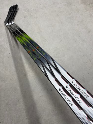 3 PACK 87 Flex SR P92 Senior Bauer Vapor Hyperlite2 Right Hand Hockey Stick (New)