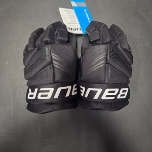 Brand New Black Junior Bauer X Gloves 11"