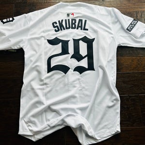 Detroit Tigers SKUBAL #29 Mens XL Motor Metal Jersey (New) 2026