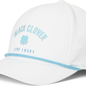NEW Black Clover Live Lucky Laguna 1 White Snapback Golf Hat/Cap