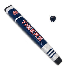NEW Team Golf Auburn Tigers Navy/White Jumbo Putter Grip w/Ball Marker
