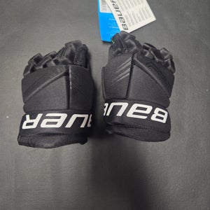 Brand New Black Youth Bauer X Gloves 9"