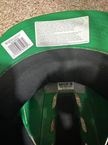 Boombah Softball Batting Helmet, 6 1/4" To 7" (Used)