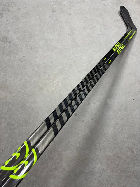 2 PACK 115 Flex P92 Senior Warrior Alpha LX20 Left Hand Hockey Stick Pro Stock (New)