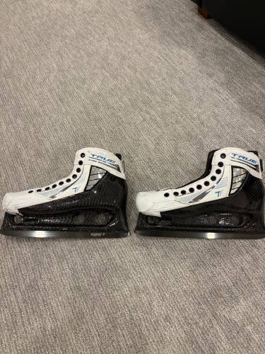 True Custom Pro Hockey Goalie Skates Regular Width 10 (Used)