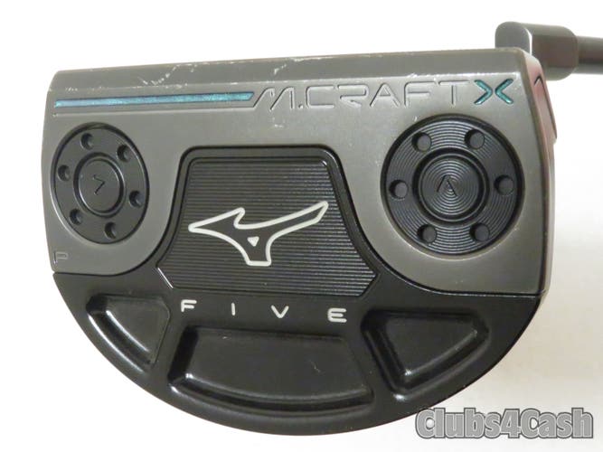 Mizuno M Craft X P5 Putter Mallet Plumbers Neck KBS CT120 35" NO Cover