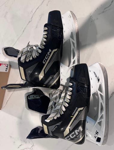 2022 CCM Tacks AS-570 Hockey Skates Wide Width 11.5 (Used)