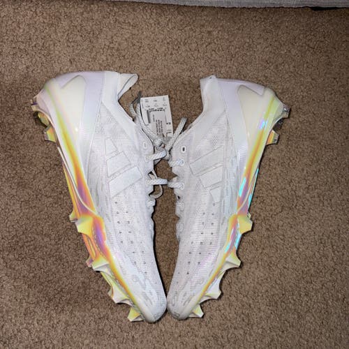 Men's Size M 12.0 (W 13.0) Adidas Adizero Electric Low Top Turf Cleats (New)