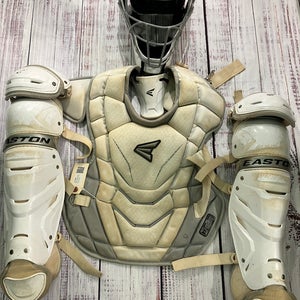 White Easton Gametime Catcher's Set I Youth (Used)