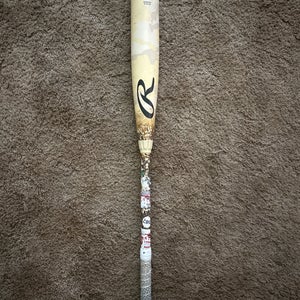 COLLEGE ISSUED WITH COLLEGE BAT TESTING STICKERS (used) 33” 30 OZ Rawlings Icon