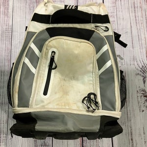 White Marucci Wheeled Catcher's Bag (Used)