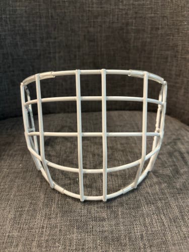 Bauer Hockey Certified Replacement Goalie Mask Cage GRW CS Senior White