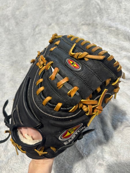 Black Easton Black-Magic RH Catcher's Baseball Glove 33" (Used)