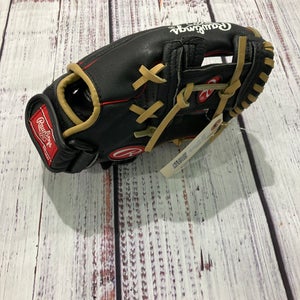 Black Rawlings Highlight Series RH Baseball Glove 10.5" (Used)