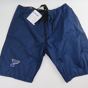 CCM PP10 St. Louis Blues NHL Pro Stock Hockey Player Pant Shell XL +2