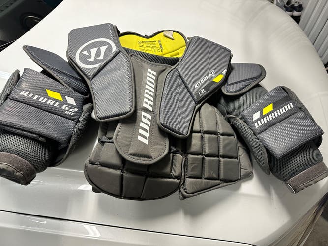 XL Warrior Ritual G2 Goalie Chest Protector (Used)