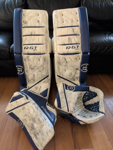 33" + 1.5" Warrior Ritual G2 Regular Goalie Full Set